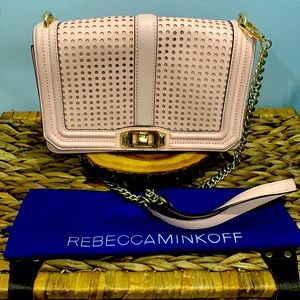 Rebecca Minkoff Leather Pink Crossbody Handbag